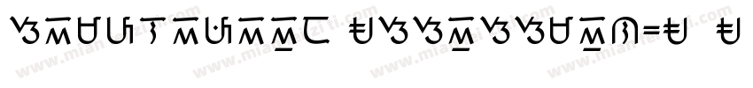 Simplified assessmen字体转换